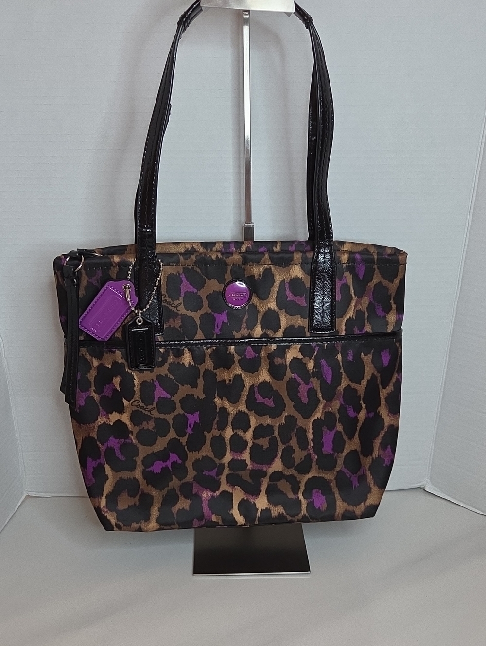 Coach Ocelot Print Tote Bag -style F25282